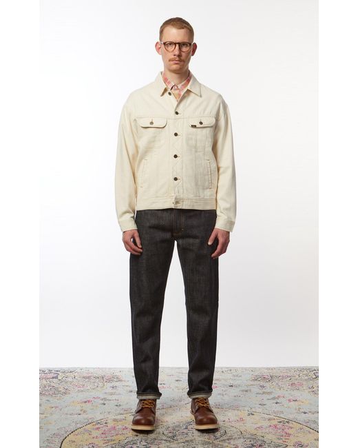 Lee Jeans Cotton Rider Jacket Ecru in 