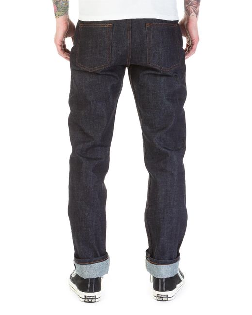 deep indigo rigid selvedge