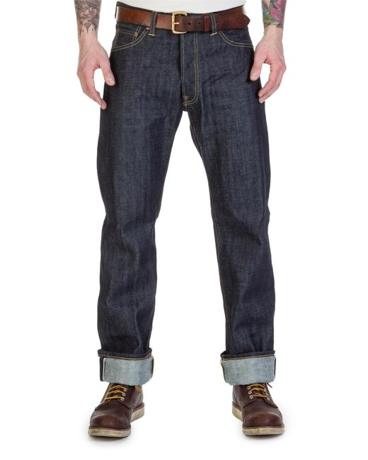 Edwin Denim Nashville Red Selvage Blue 