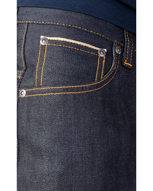 nudie thin finn dry selvage comfort