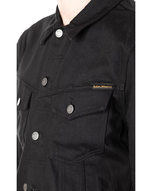 nudie jeans billy dry black