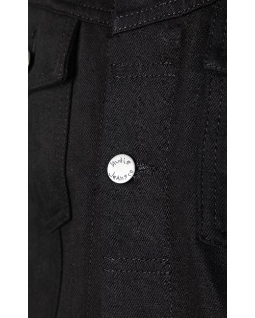 nudie jeans billy dry black