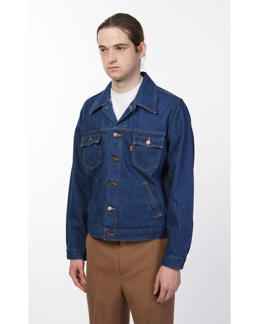 Levi's Cotton Orange Tab Trucker Jacket 
