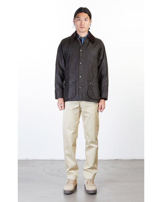 barbour bedale wax jacket olive
