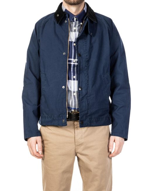 Barbour Cotton Short Bedale Jacket "made For Japan" French Navy in Blue for  Men | Lyst