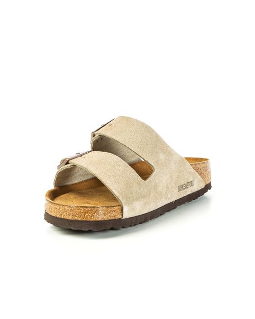 arizona soft footbed suede taupe