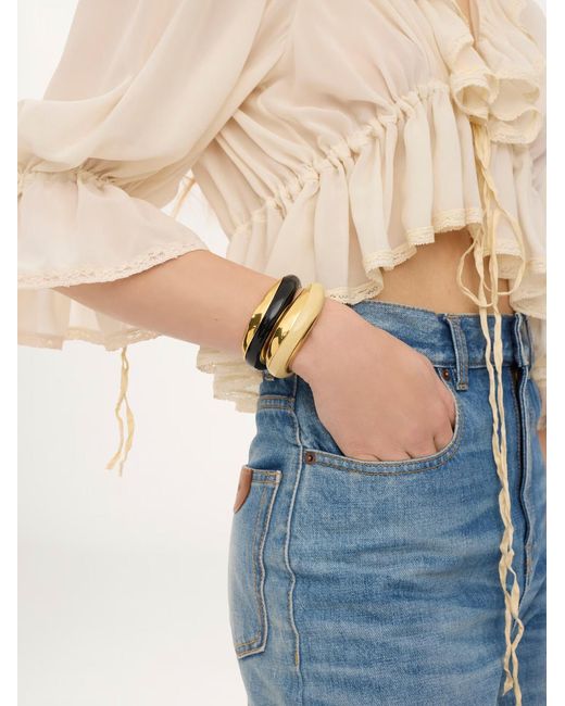 Chloé White The Chloé Glaze Cuff