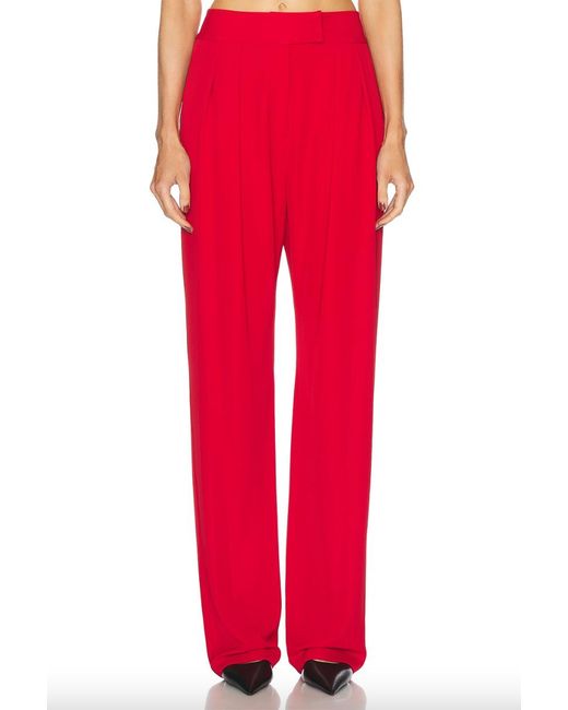 The Sei Pink Double Pleat Trouser (Final Sale)