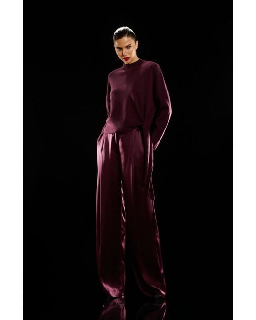 The Sei Black Relaxed Trouser