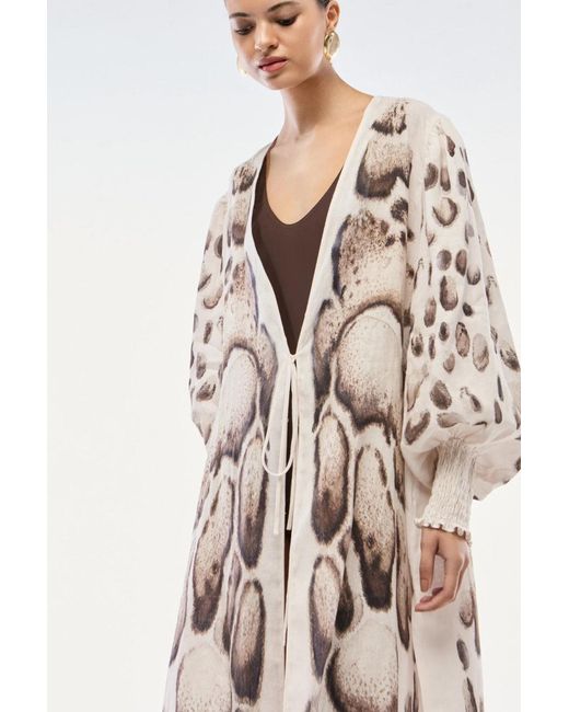 Yukio Multicolor Long Robe