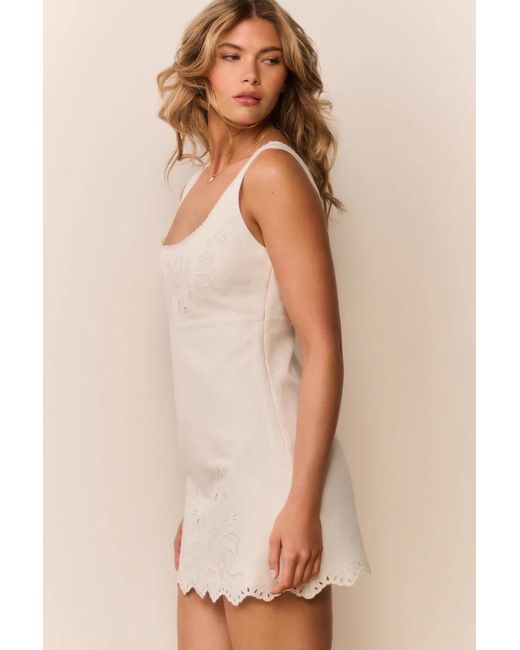 LoveShackFancy White Fable Dress