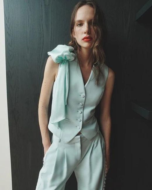 Hellessy Blue Paloma Vest