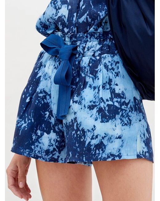 Silvia Tcherassi Blue Giorgio Short