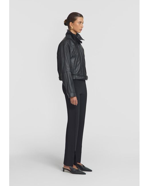 Viktoria & Woods Black Puma Split Pant
