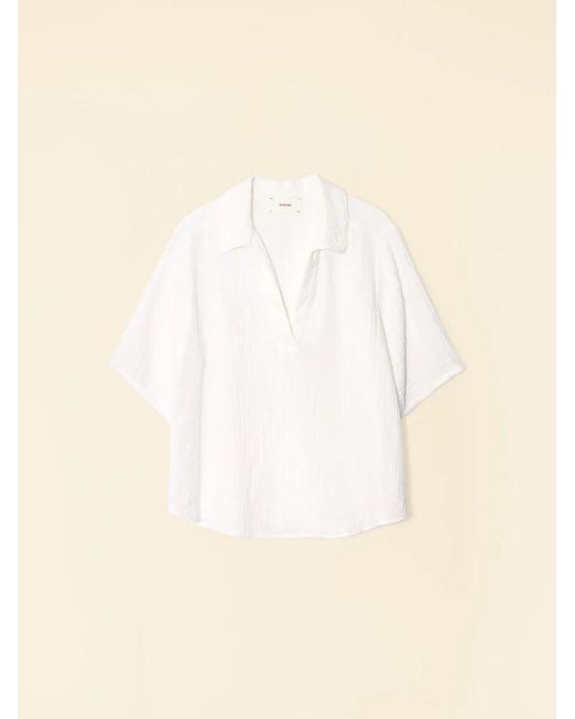 Xirena White Ryder Top