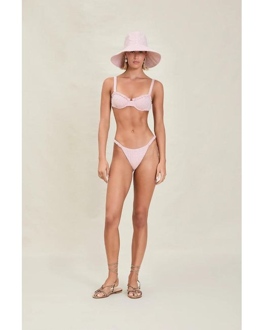 Devon Windsor Natural Ava Top Rose Cream