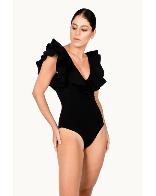 Maygel Coronel Synthetic Santa One Piece In Black Lyst