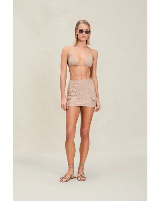 Devon Windsor Gray Romina Skirt