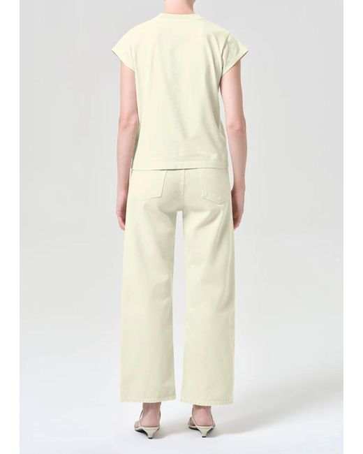 Agolde White Ren