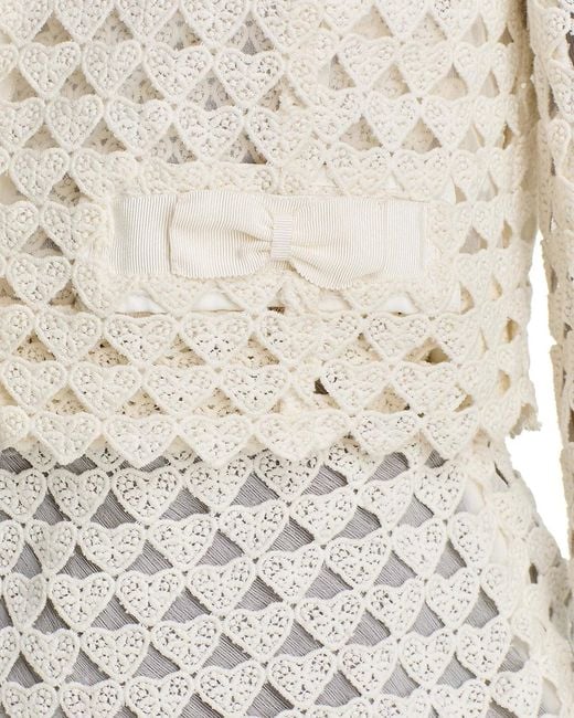 LoveShackFancy White Alaya Jacket