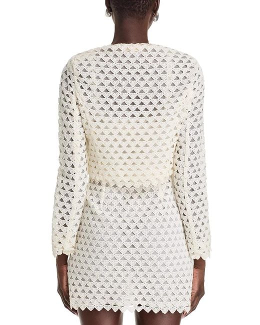 LoveShackFancy White Alaya Jacket