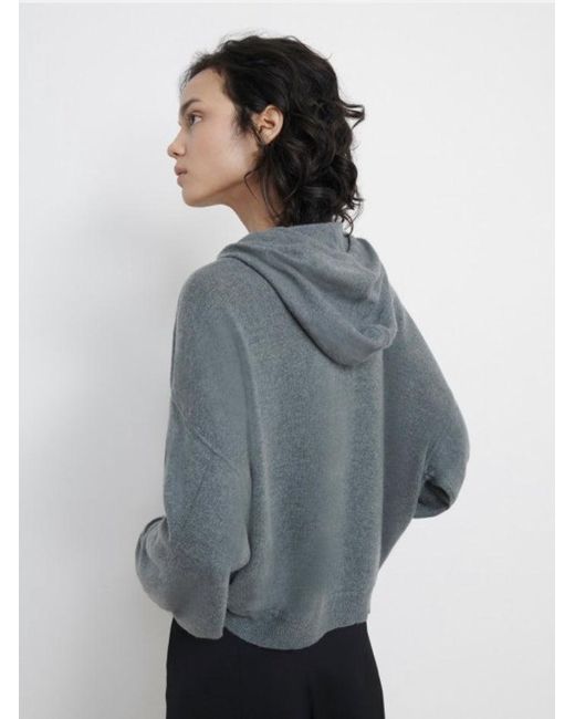 Max studio cashmere clearance hoodie