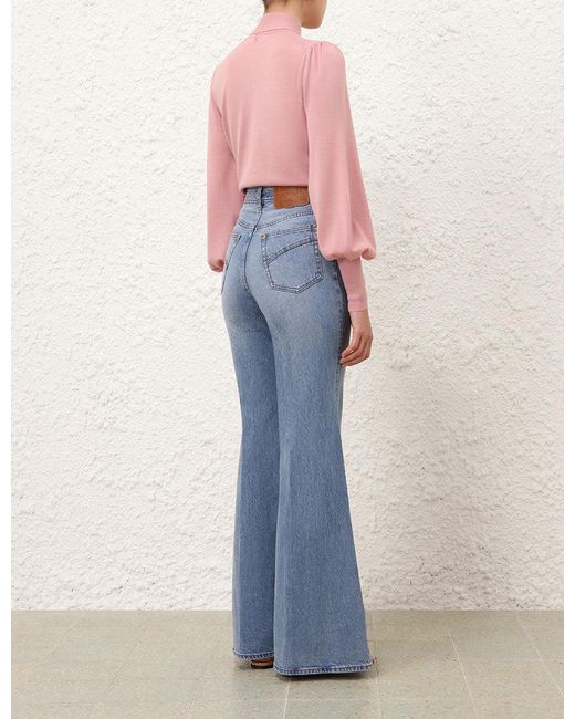 Zimmermann Blue Flare Jean