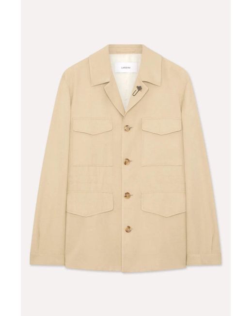 Lardini Natural Panosh Field Jacket