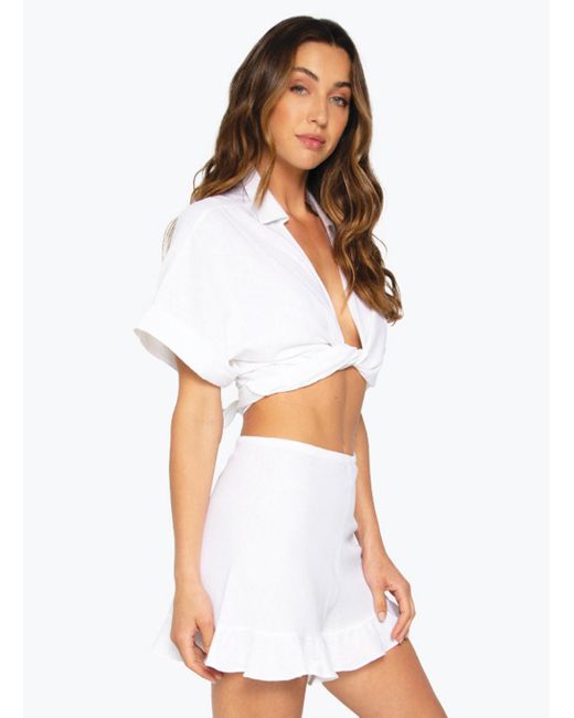JBQ White Chiara Top