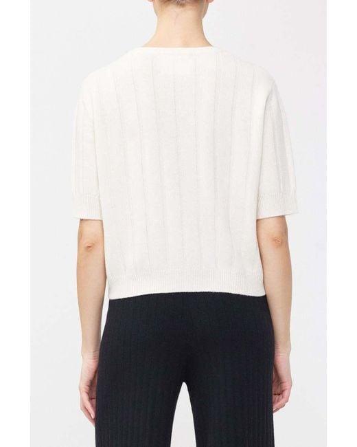 Lisa Yang Natural Idun Cardigan