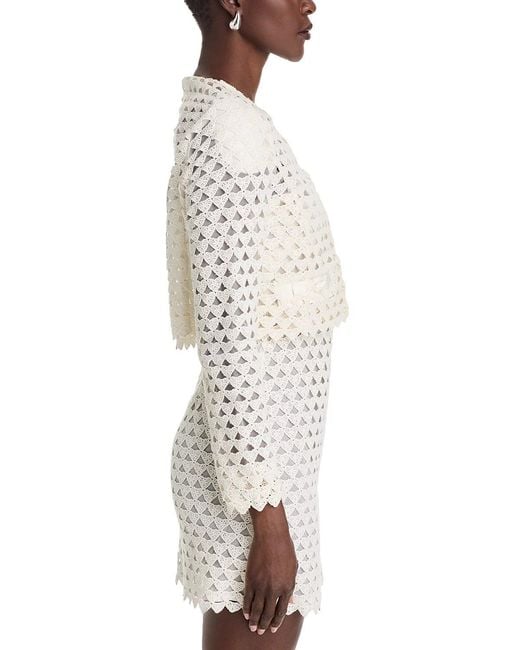 LoveShackFancy White Alaya Jacket