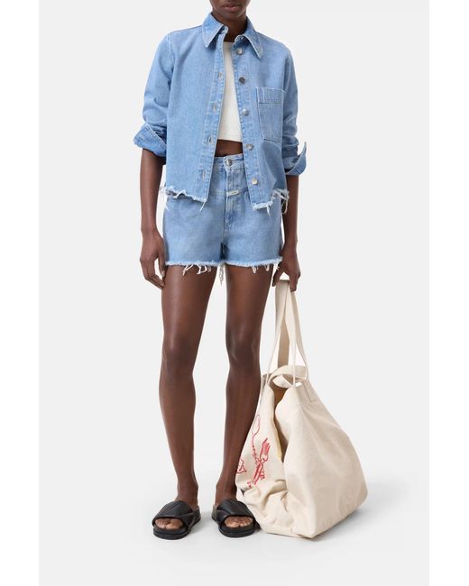 Closed Blue Short Jacket