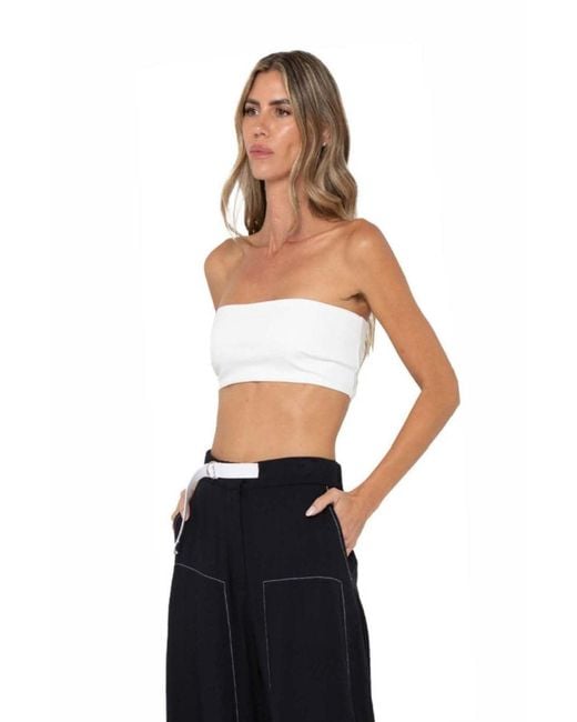 JBQ White Jett Top (Final Sale)