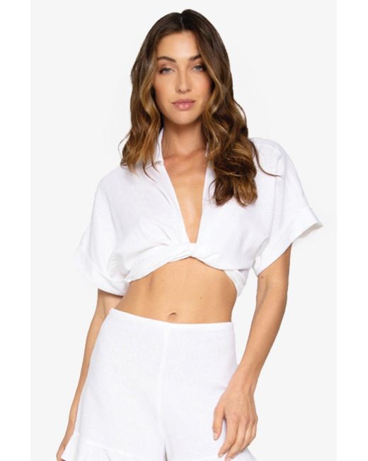 JBQ White Chiara Top