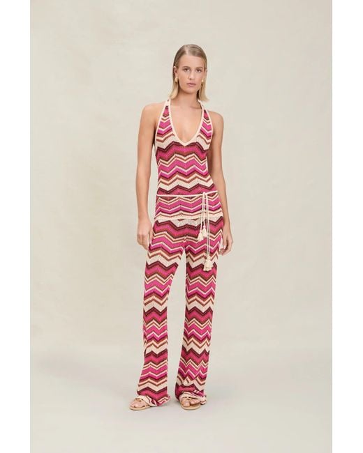 Devon Windsor Pink Cierra Pant