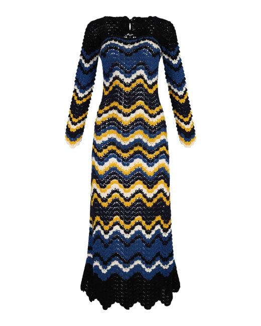 Escvdo Blue Sumac Maxi Dress (Final Sale)