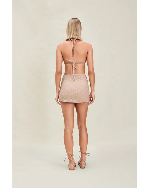 Devon Windsor Gray Romina Skirt