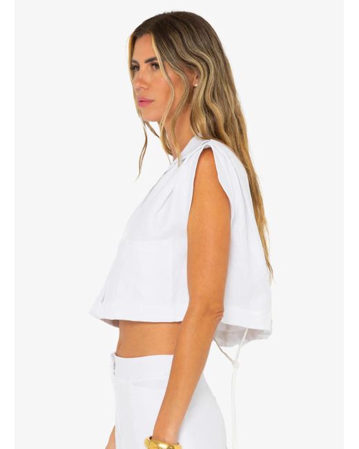 JBQ White Preen Top
