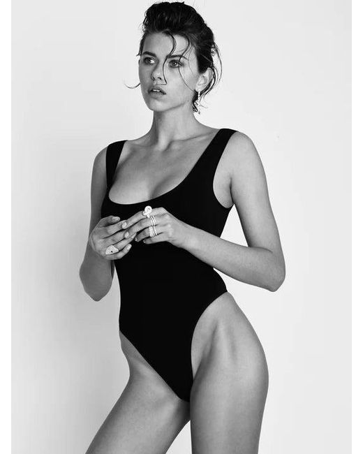 ÉTERNE Black Tank Bodysuit
