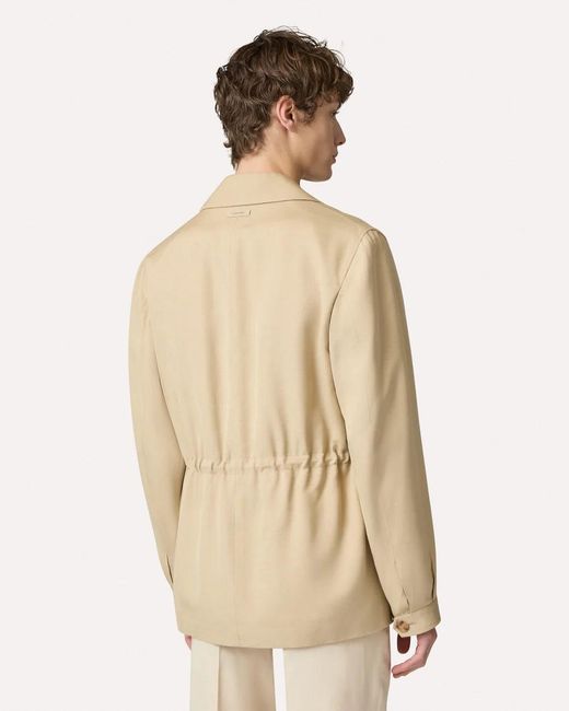 Lardini Natural Panosh Field Jacket