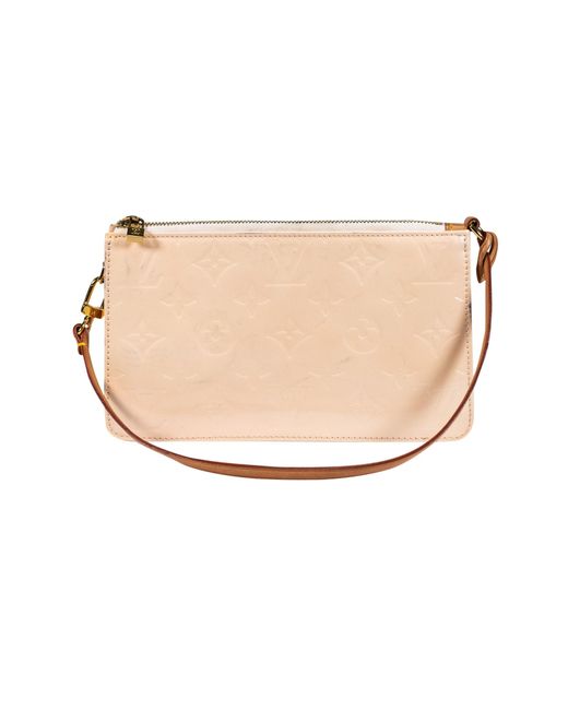 Louis Vuitton Nude Patent Leather Mini-bag in Natural - Lyst