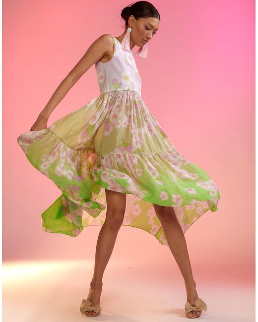 Cynthia rowley top pink dress