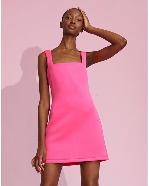 Cynthia Rowley Bonded Dress in Pink Lyst