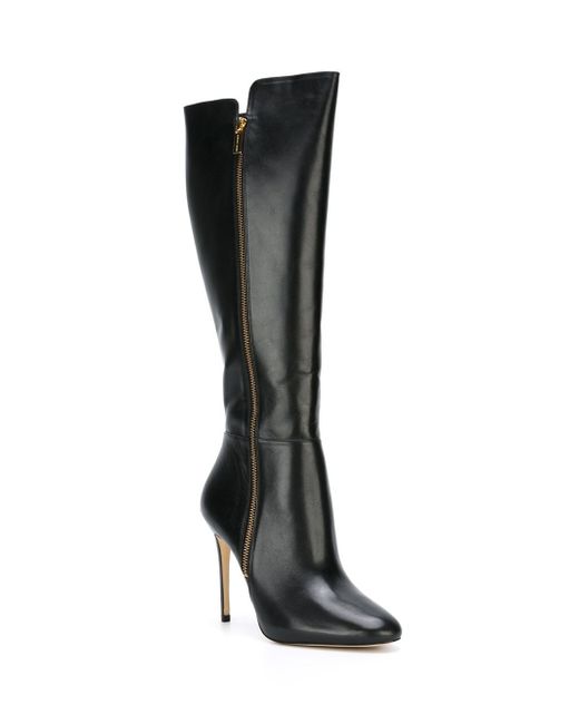 Michael kors black high heel boots top