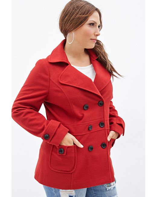 forever 21 pea coat