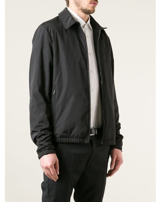 Gucci Classic Harrington Jacket in Black for Men | Lyst