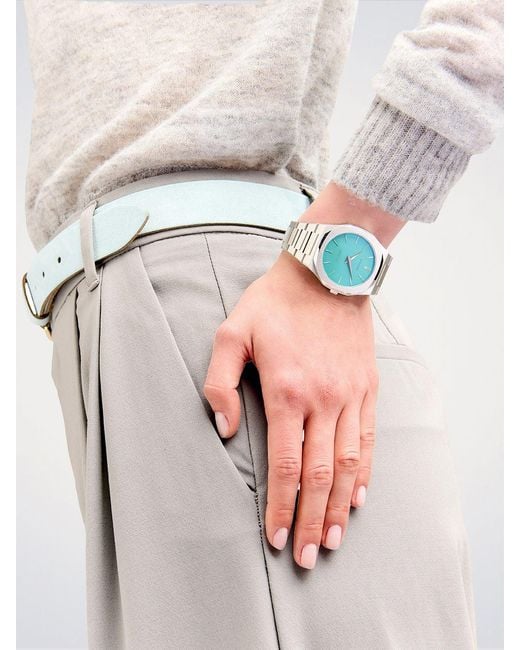 D1 Milano Blue Watch Light