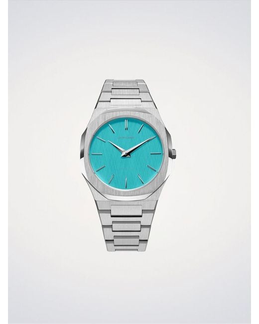 D1 Milano Blue Watch Light