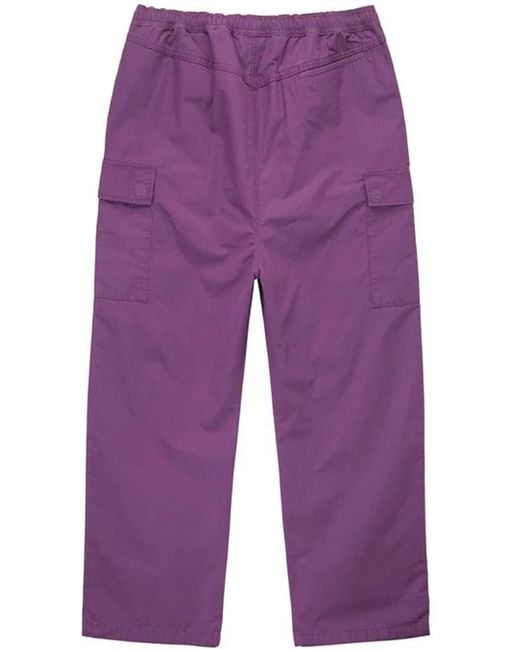 Stussy Ripstop Cargo Pant Purple