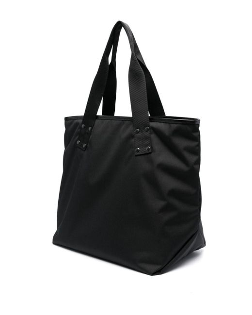 Sacai Black Large Zip-pocket Tote Bag for men